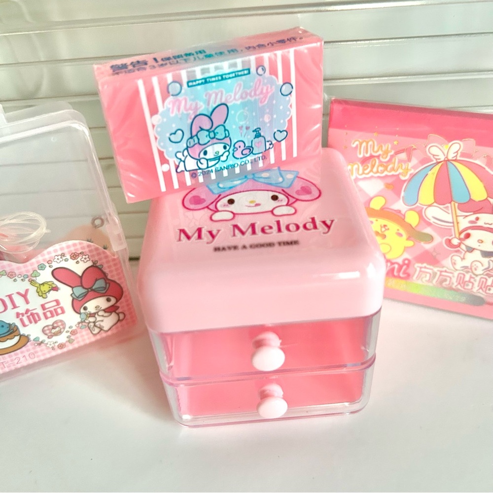 💝(MY300) My Melody Adorable 10-Piece Mini Fun Bundle! - Picture 4 of 7